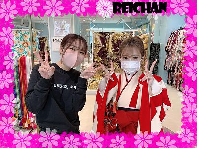 ♡13日　レトロ柄の袴姫ちゃん♡