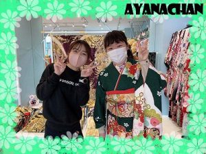 古典柄　振袖レンタル　成人式振袖
