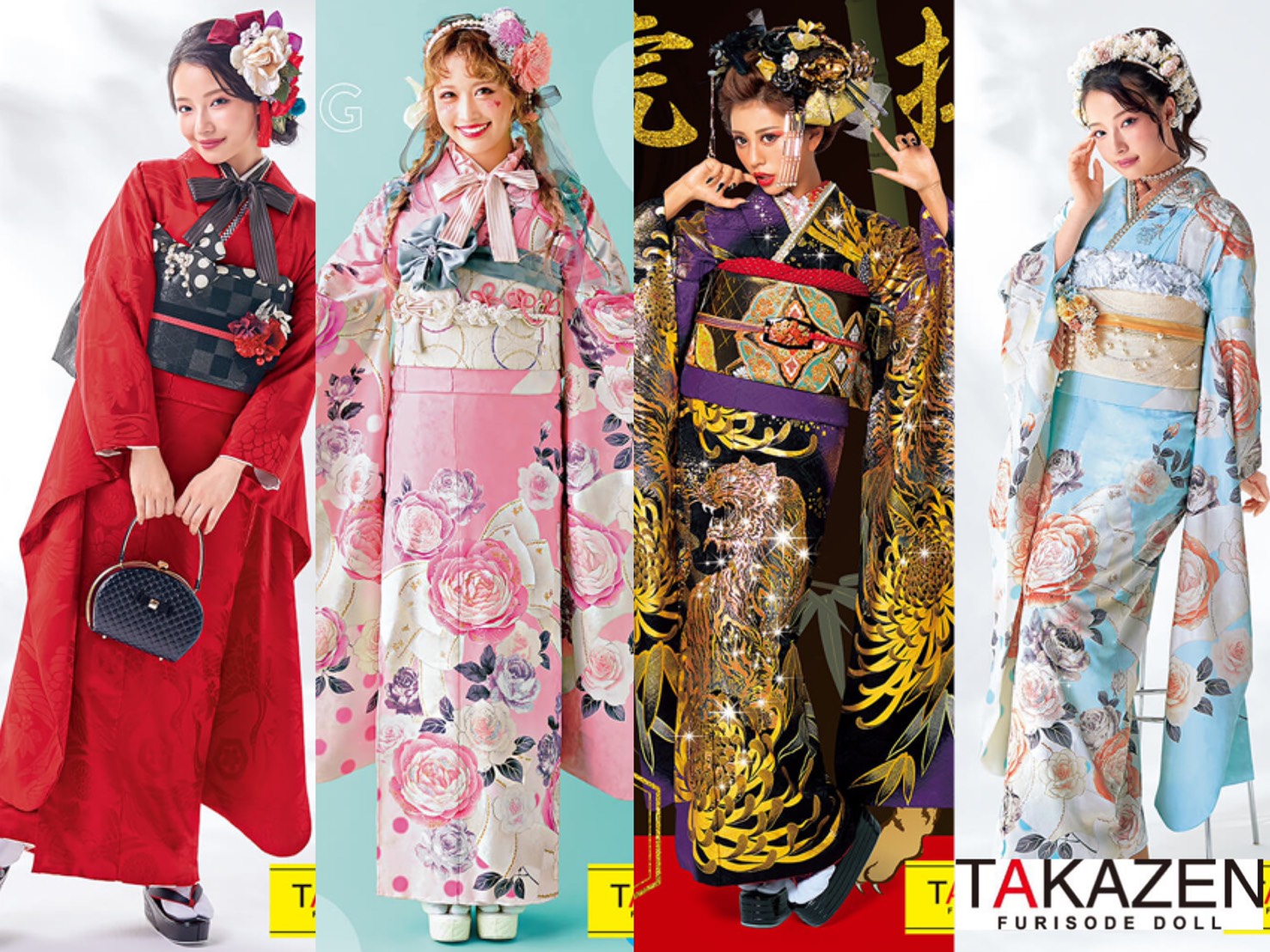 ♥4日　TAKAZENのカワイイお振袖♥