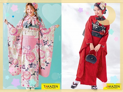 ♥12日　TAKAZENの新作お振袖♥