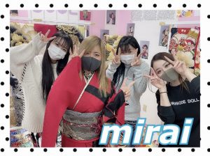モード系　赤　振袖　レンタル　奈良