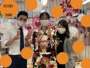 TAKAZEN心斎橋店　振袖　コーディネイト