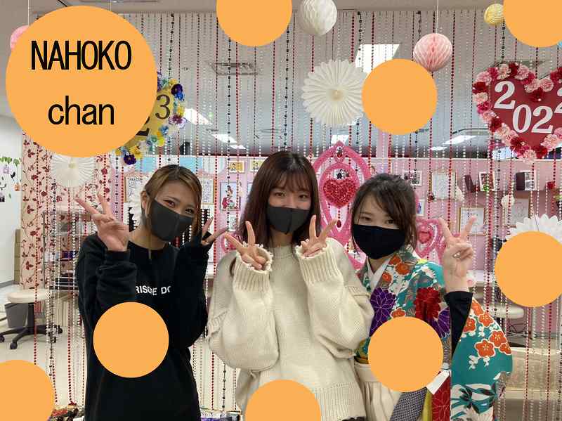 ♡15日　本日の可愛いご来店レトロ柄袴姫ちゃん♡