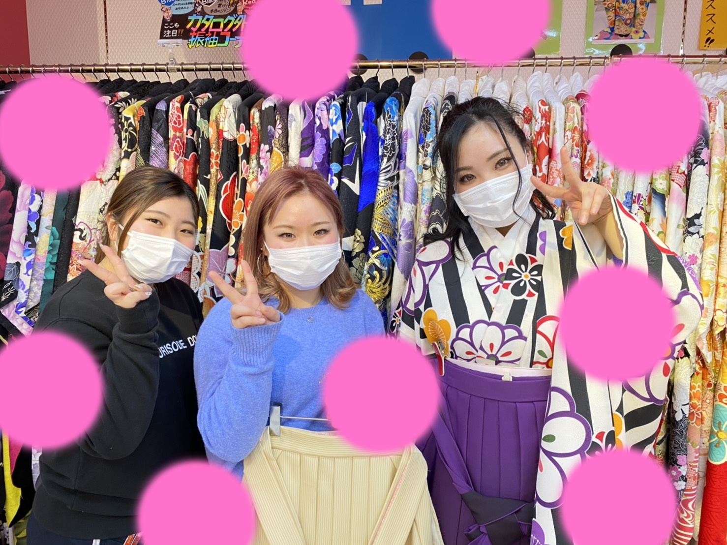 ♡9日　神戸の美容専門学生のオシャレなイマドキ袴姫ちゃん♡
