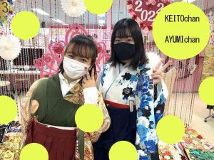 卒業式　袴　TAKAZEN心斎橋店