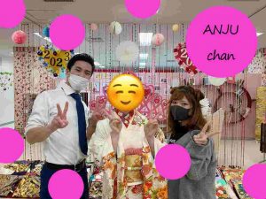 前撮り　振袖　TAKAZEN心斎橋店