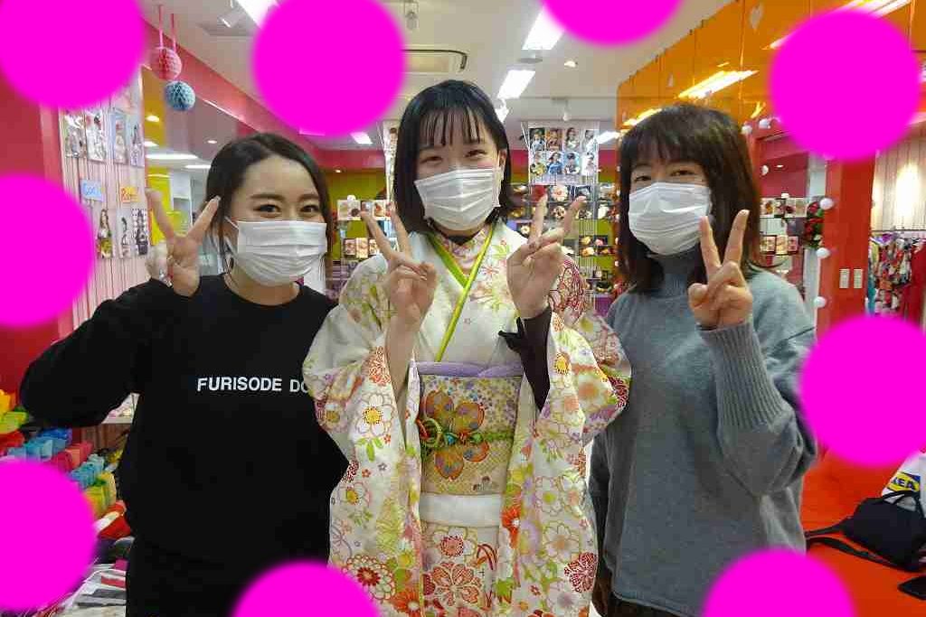 ♡4日　神戸三宮で振袖・袴レンタルNo,１姫ちゃん♡