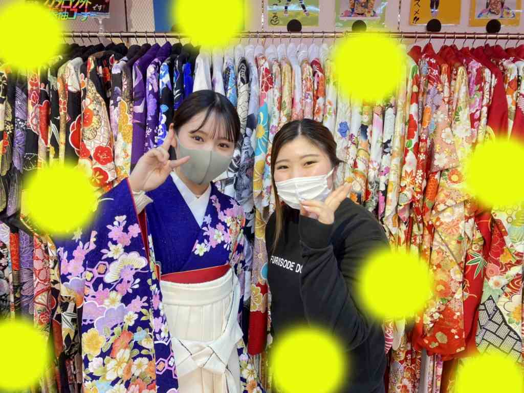 袴/卒業式/三宮/元町/神戸/可愛い/白