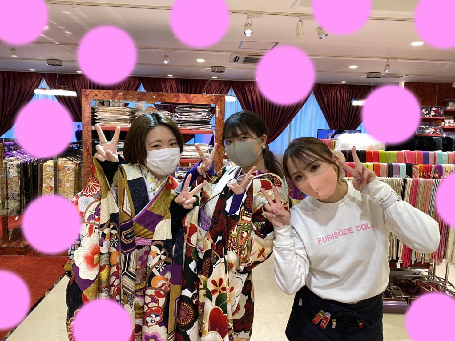 ♡3日　大阪梅田でお振袖＆袴姫ちゃん♡
