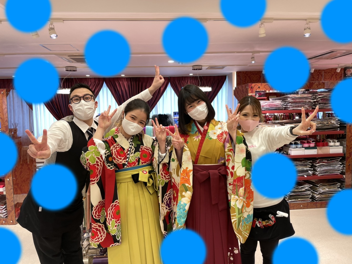 ♡12日　大阪梅田で卒業式＆成人式振袖姫ちゃん♡