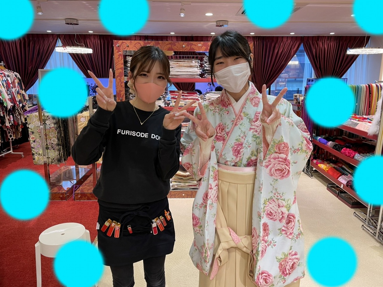 ♡2日　大阪梅田で　卒業式袴の可愛い姫ちゃん♡
