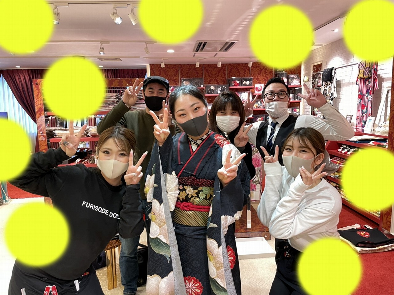 ♡大阪梅田で2022年成人＆卒業式袴レンタル姫ちゃん♡