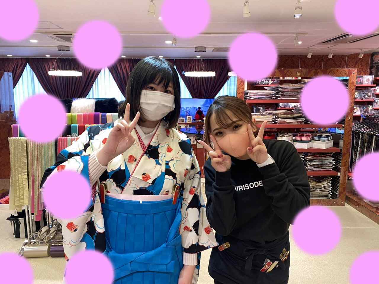 ♡25日　大阪梅田で袴レンタル姫ちゃん♡