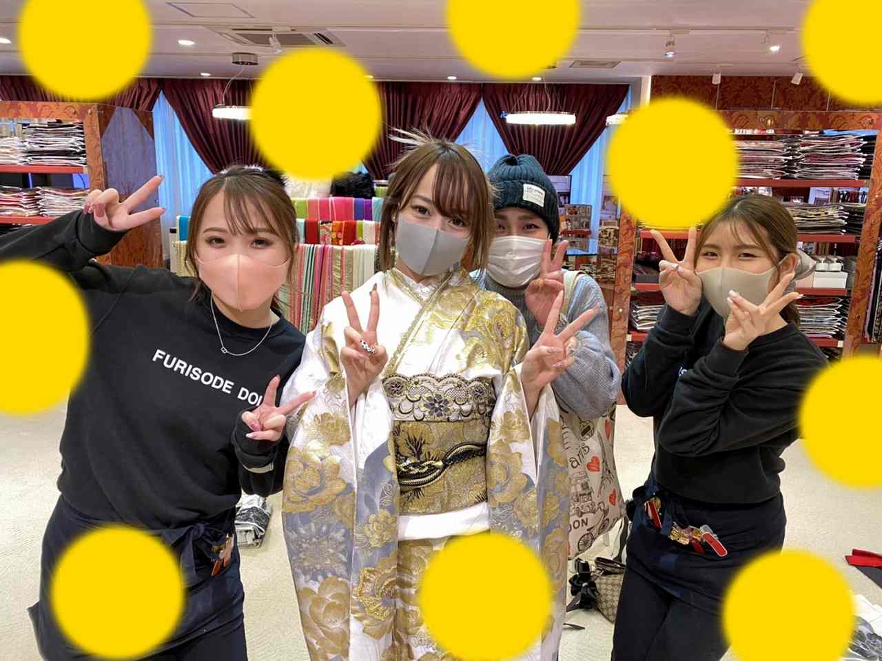 ♡11日　大阪梅田でお振袖＆袴レンタル姫ちゃん♡
