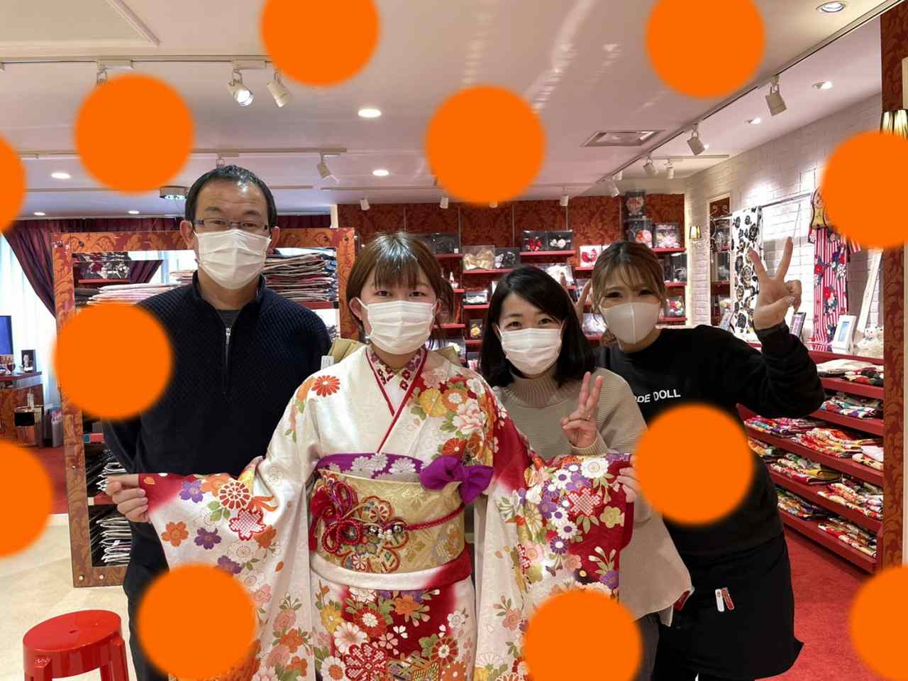 ♡18日　大阪梅田でお振袖＆袴姫ちゃん♡