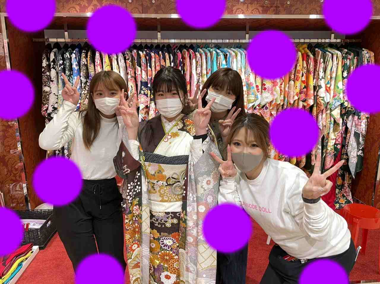 ♡21日　今日のお振袖＆袴姫ちゃん♡