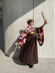 卒業式　袴　かわいい