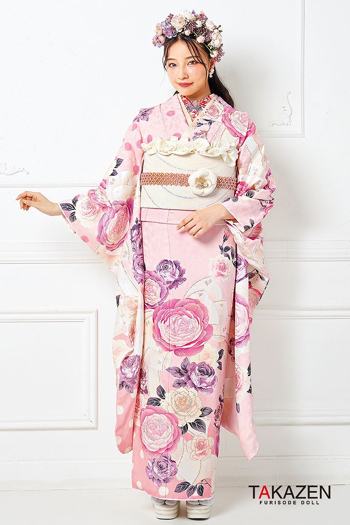 村瀬紗英振袖