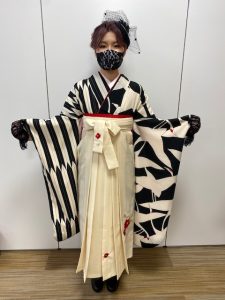 ヘアアレンジ　ヘアセット　卒業式ヘア　袴