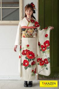 ヴィンテージ振袖　可愛い　振袖　人気　アンティーク振袖