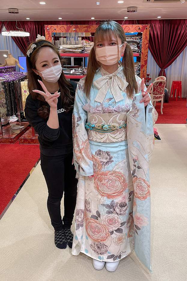 かわいいお客様