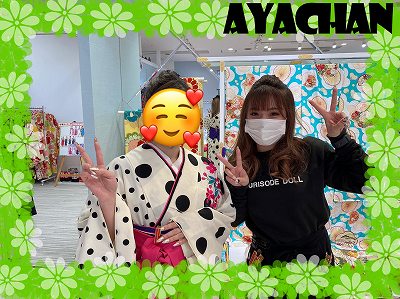 ♡2日　本日ご来店のカワイイ袴姫ちゃん♡
