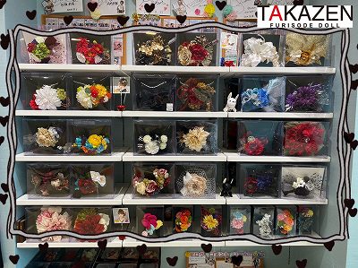 ♡16日　TAKAZEN堺店のカワイイ髪飾り♡
