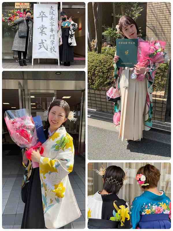 ♡25日　今年ご卒業のかわいい袴姫ちゃんたち♡