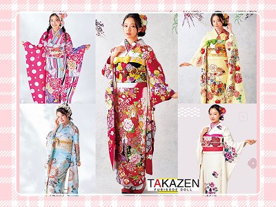 ♡15日　TAKAZENイメージモデル！村瀬紗英ちゃん着用のお振袖♡