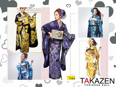 ♡22日　派手かっこいいTAKAZENのお振袖♡
