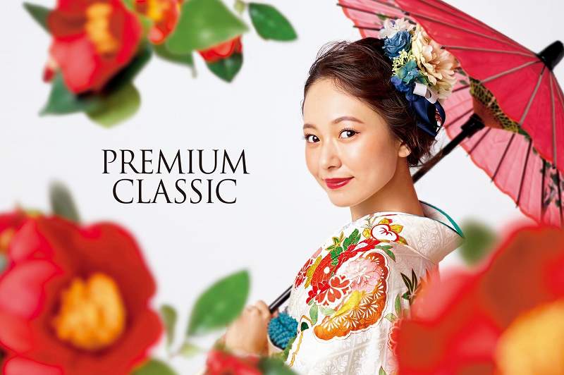 ♡白地のプレミアム古典柄のお振袖レンタルはTAKAZEN心斎橋店へ♡