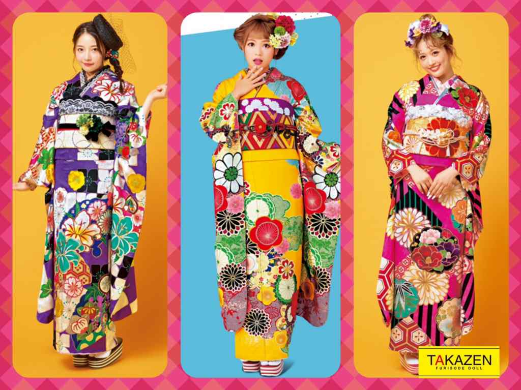 ♥ポップで可愛いレトロ古典のお振袖のご紹介♥