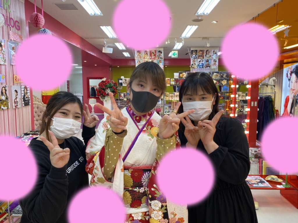 ♡22日　白×赤の大人気のお振袖のかわいい姫ちゃん♡
