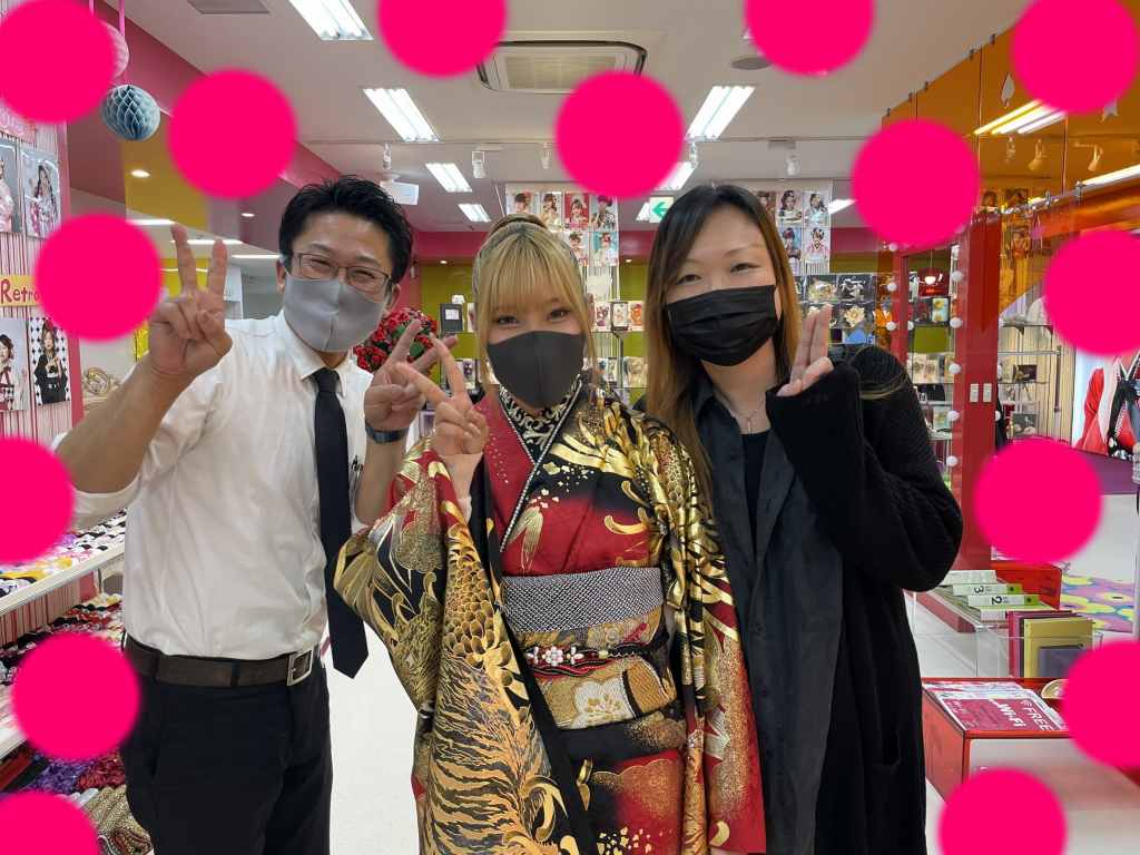 ♡25日 神戸三宮で成人式★新作・虎の派手姫ちゃん♡