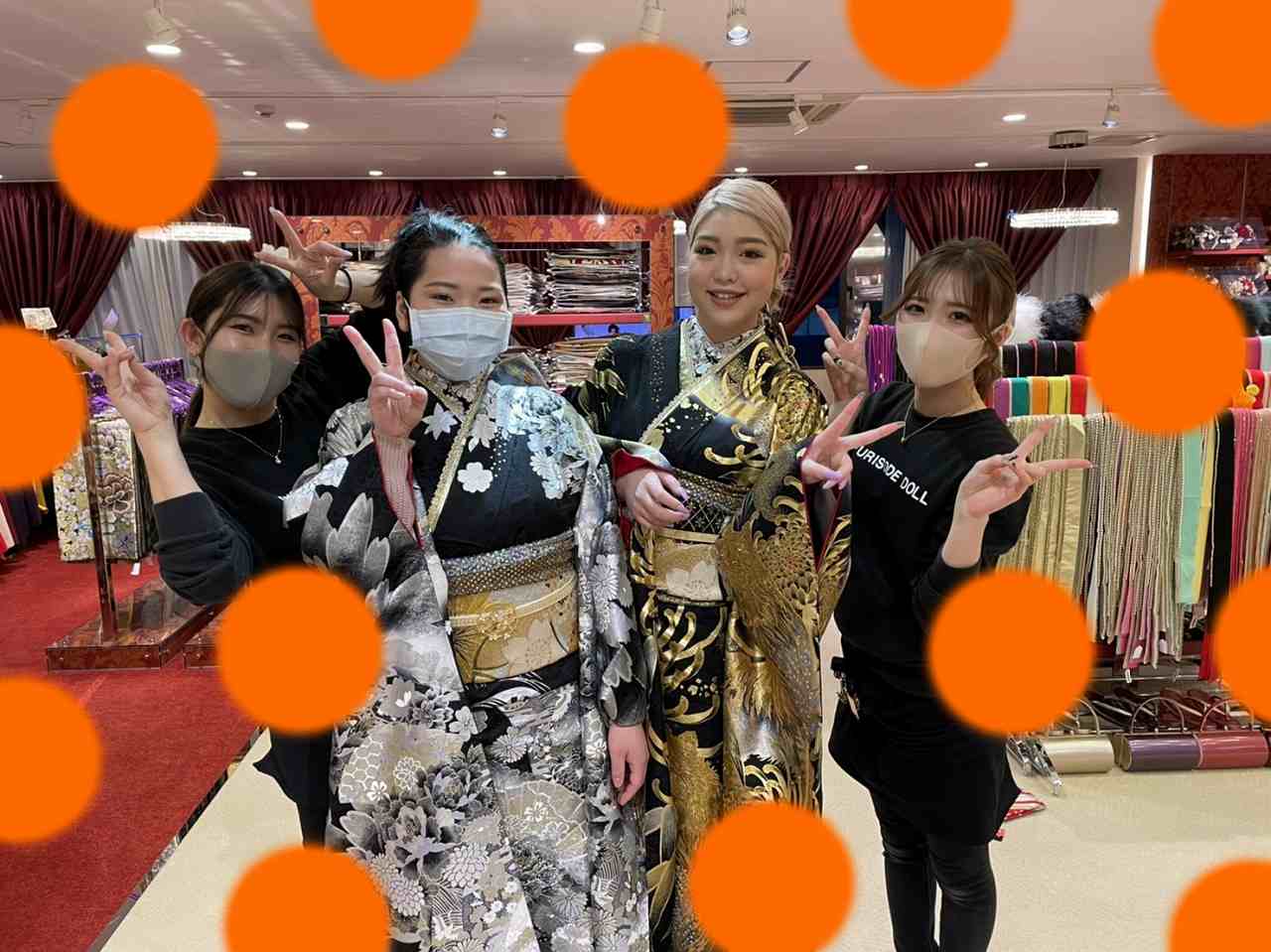 ♡20日　大阪梅田で成人式　お振袖姫ちゃん♡