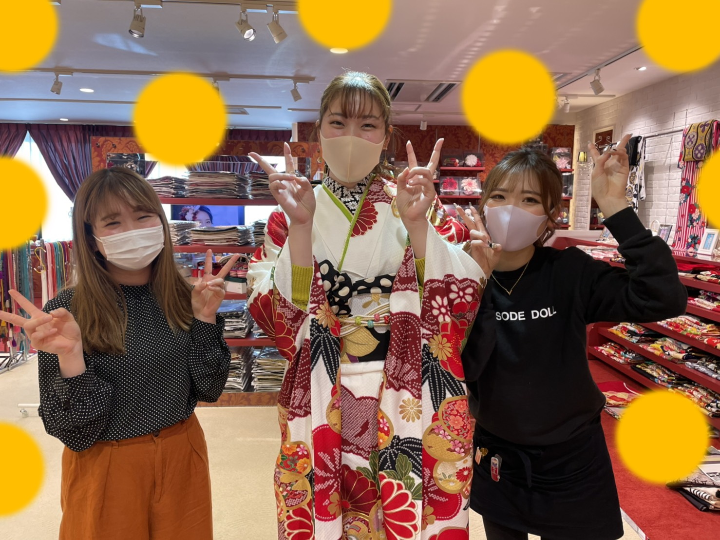 ♡31日　【大阪梅田で成人式】３月最後のお客様♡
