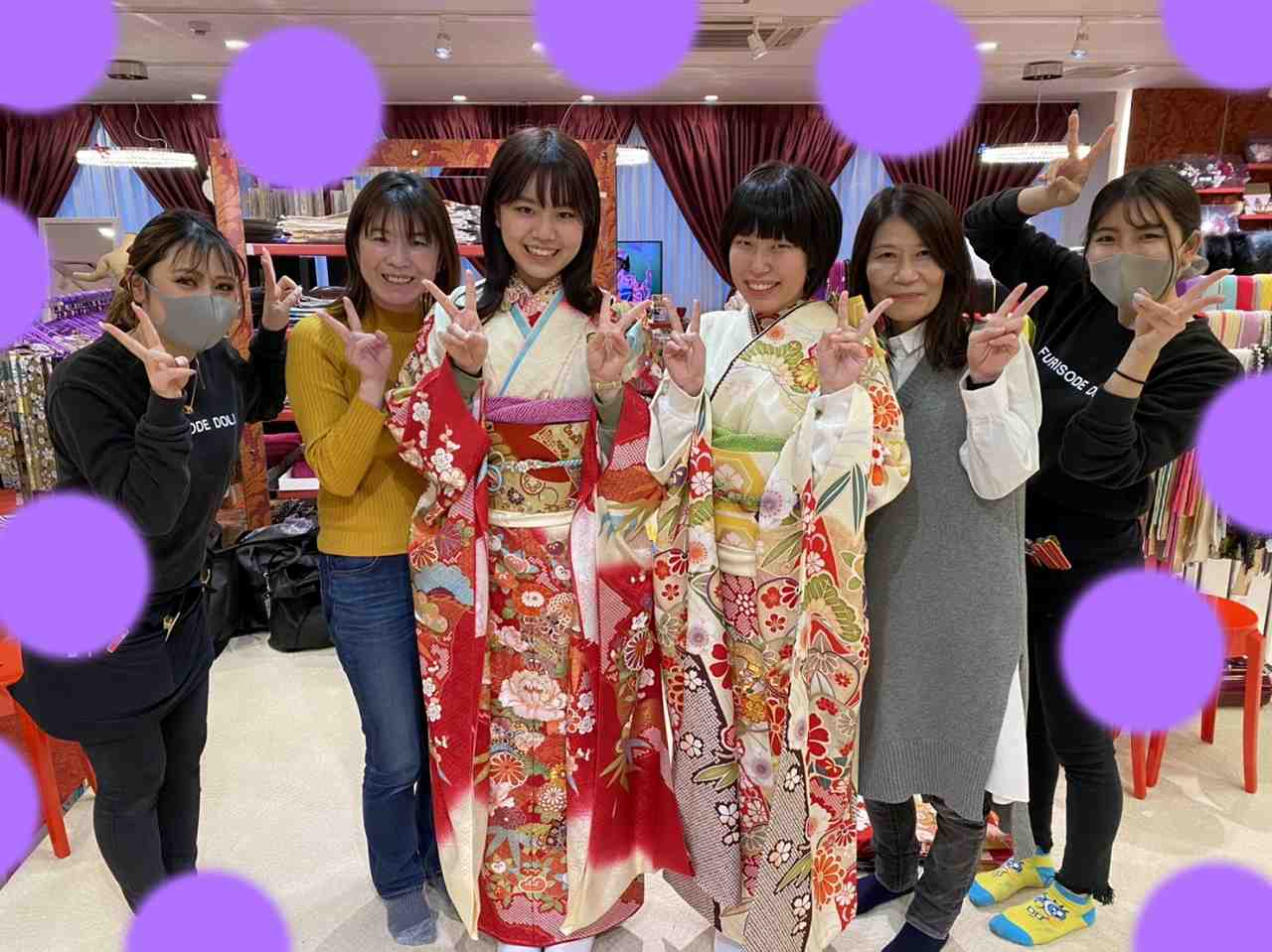 ♡9日　大阪梅田でお振袖姫ちゃん♡