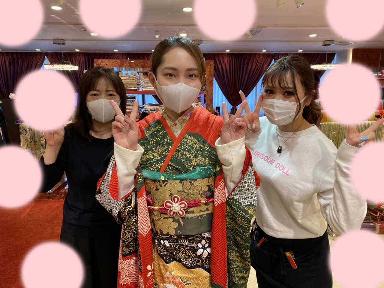 ♡24日　今日のカワイイお振袖姫ちゃん♡