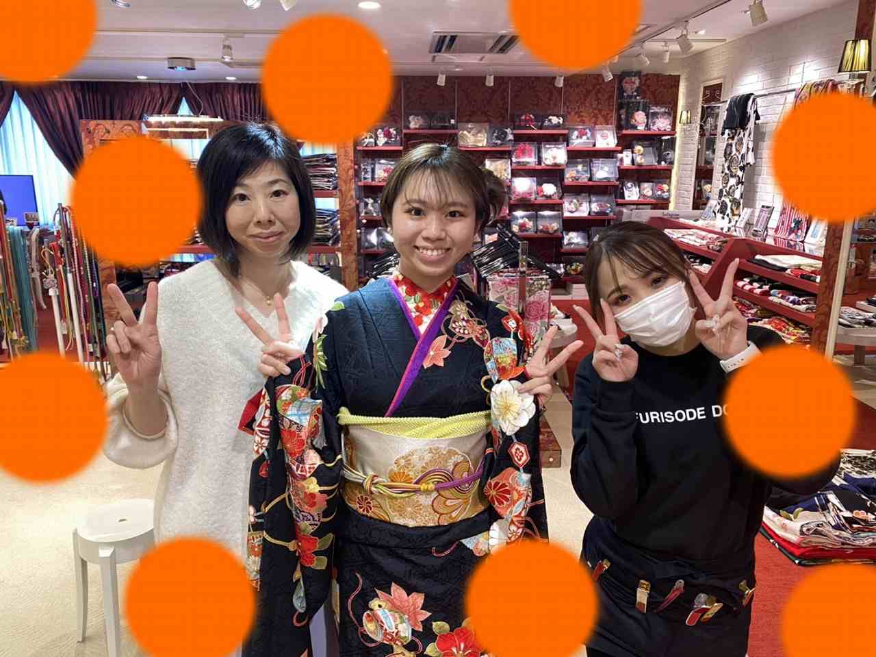 ♡3日　大阪梅田でお振袖＆袴レンタル姫ちゃん♡