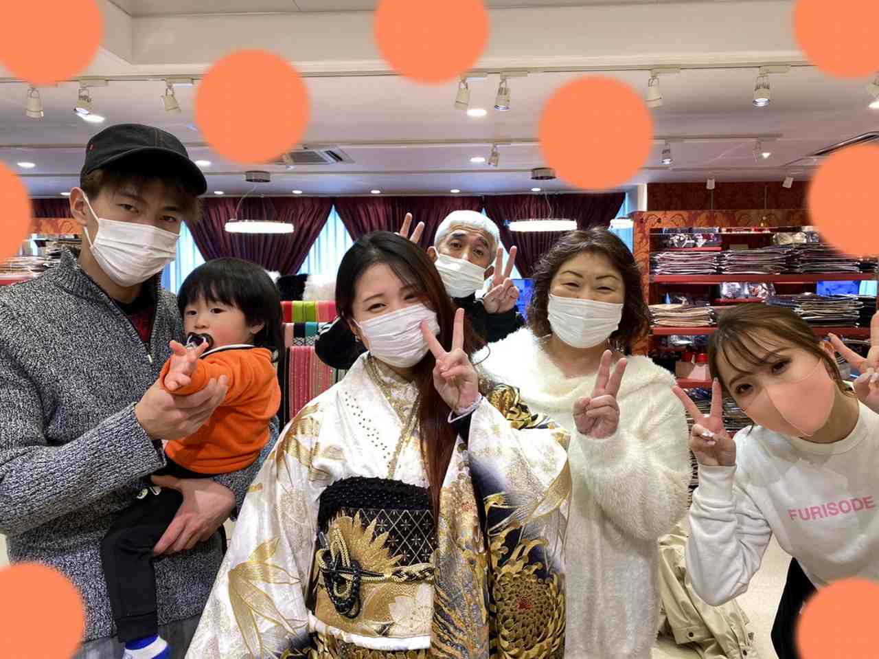 ♡8日　大阪梅田で新作トラお振袖姫ちゃん♡