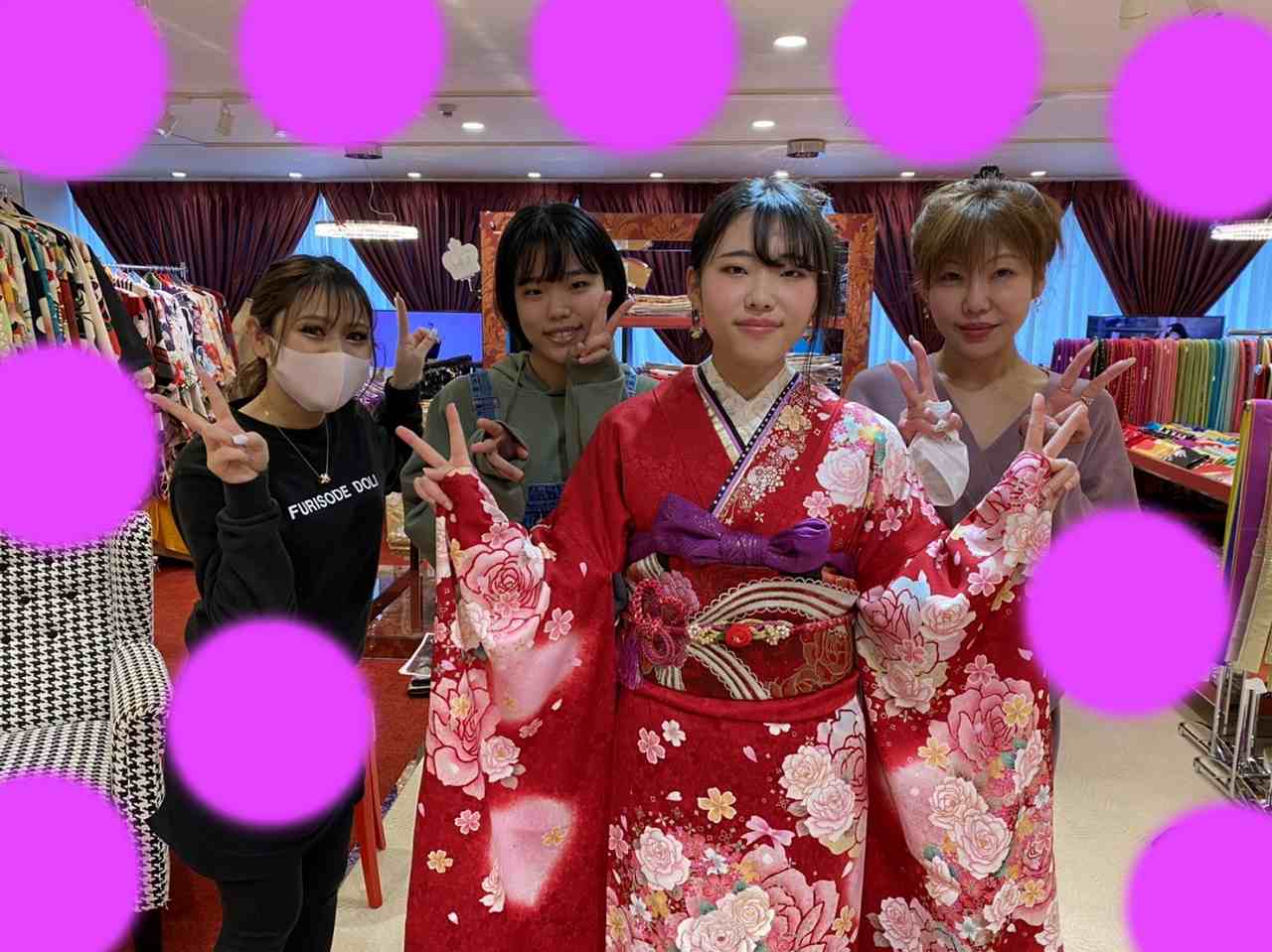 ♡6日　2022年成人＆2023年成人お客様♡