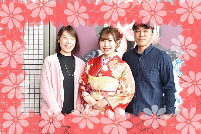 成人式　前撮り撮影会　振袖レンタル