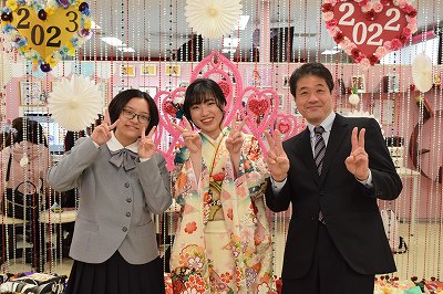 前撮り　振袖　TAKAZEN心斎橋店