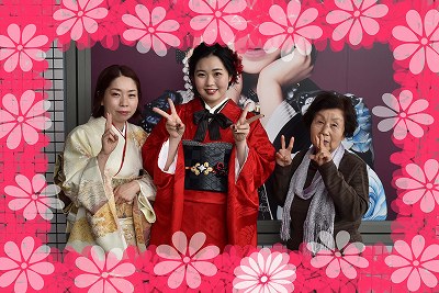 成人式　振袖レンタル　前撮り撮影会