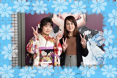 成人式　振袖レンタル　前撮り撮影会