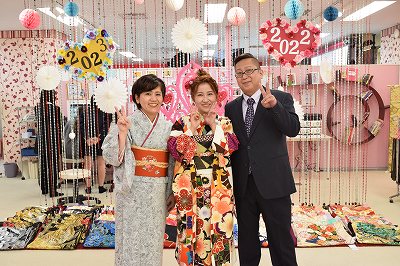 前撮り　振袖　TAKAZEN心斎橋店