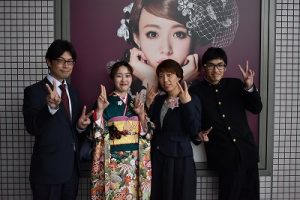 ご家族様ショット　振袖レンタル　成人式