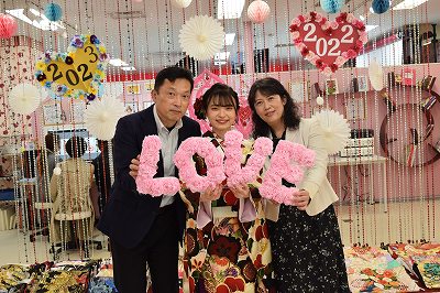 前撮り　振袖　TAKAZEN心斎橋店