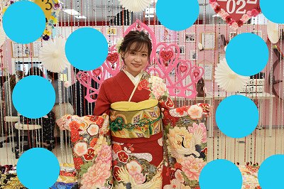 前撮り　振袖　TAKAZEN心斎橋店