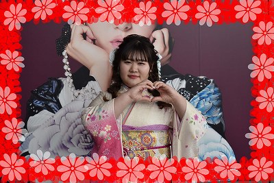 振袖　成人式　前撮り